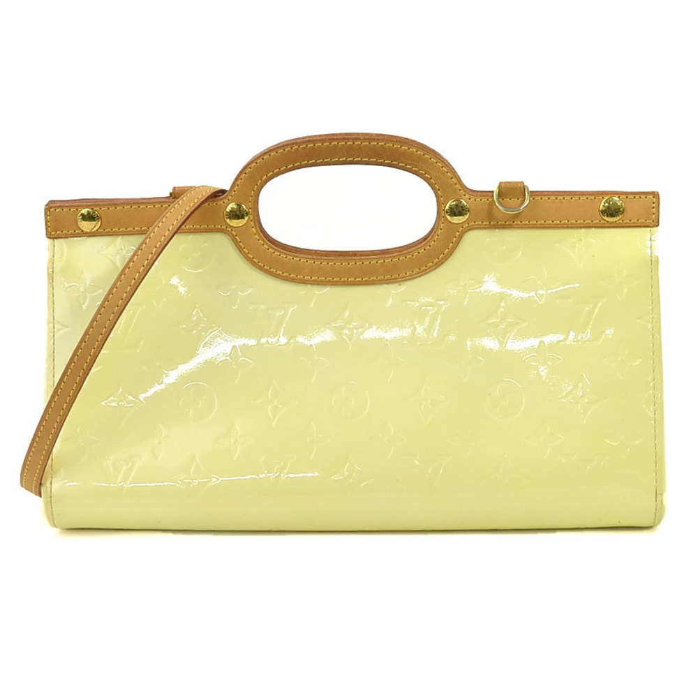 Louis Vuitton 2way Shoulder Bag Monogram Vernis Roxbury Drive Patent Vernis